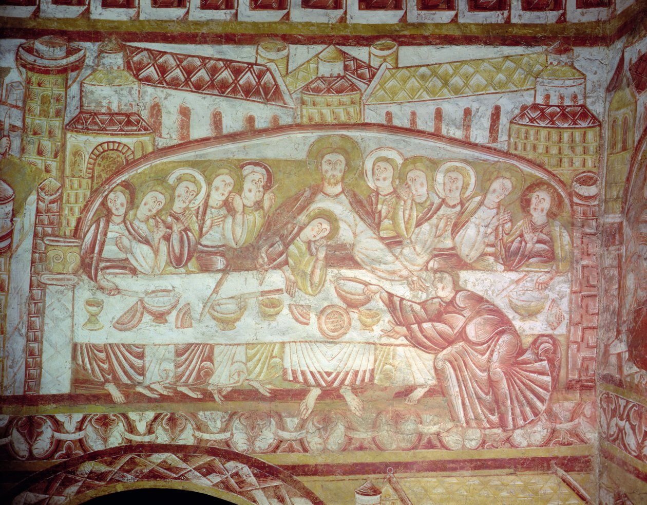 Karamu ya Mwisho (fresco)swed av French School