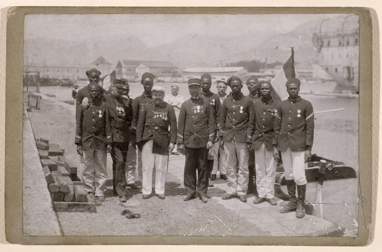 Mission Marchand, som lämnade Loango, i Kongo, och nådde Fachoda, Sudan, 1897-98 av French School