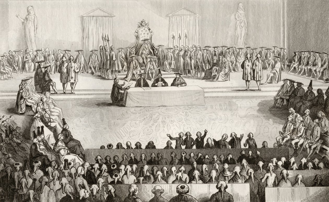Nationalförsamlingen under Ludvig XVI:s regeringstid (1754-93) från 