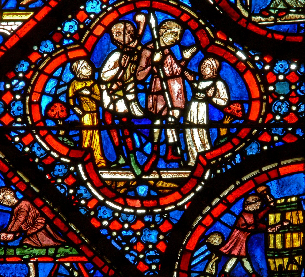 Noahfönstret: ett par nefilimer (w47) av French School