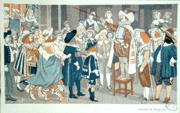 Nästalet på Hotel de Bourgogne, illustration från 
