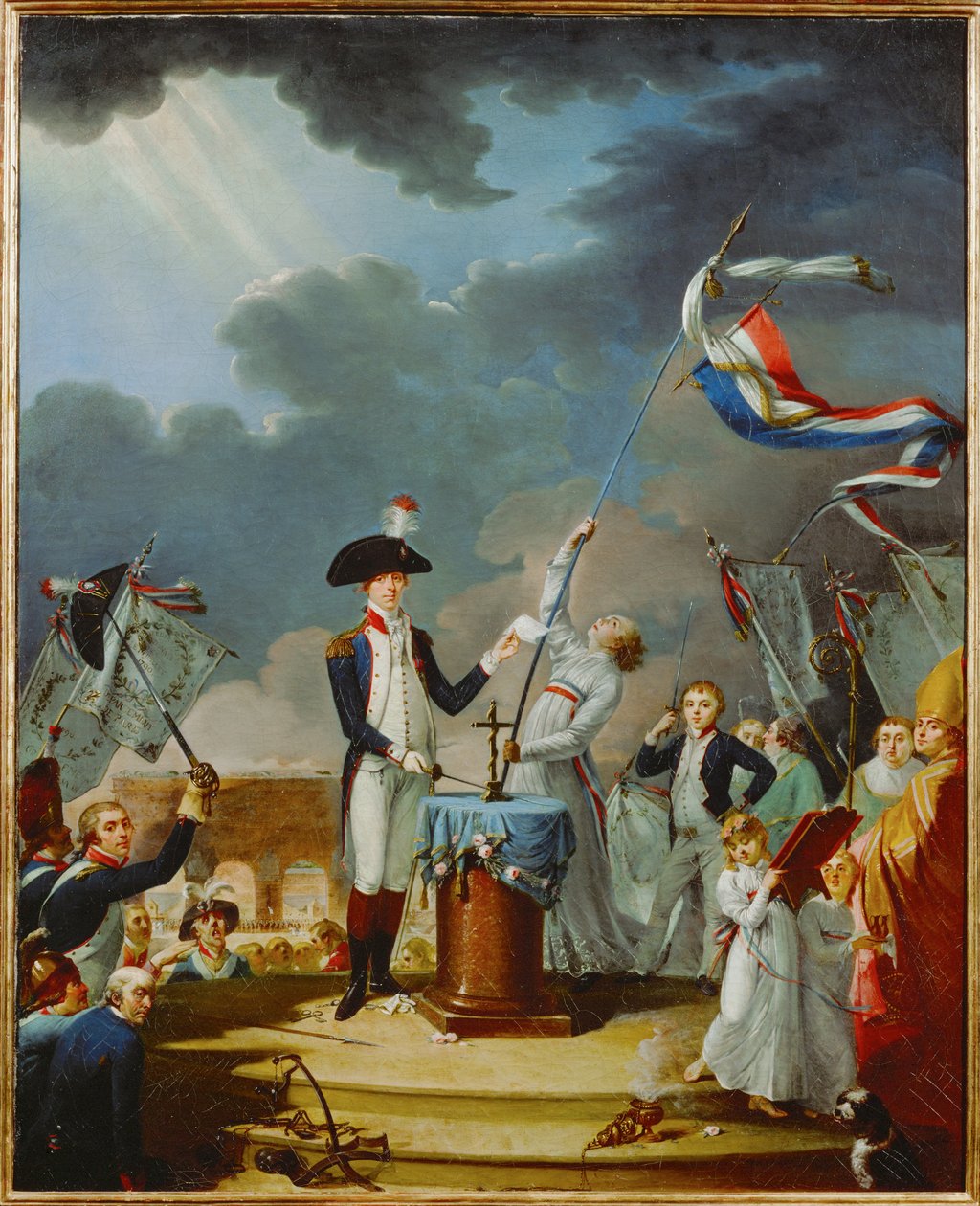 General Lafayettes ed vid firandet av federationen ... av French School