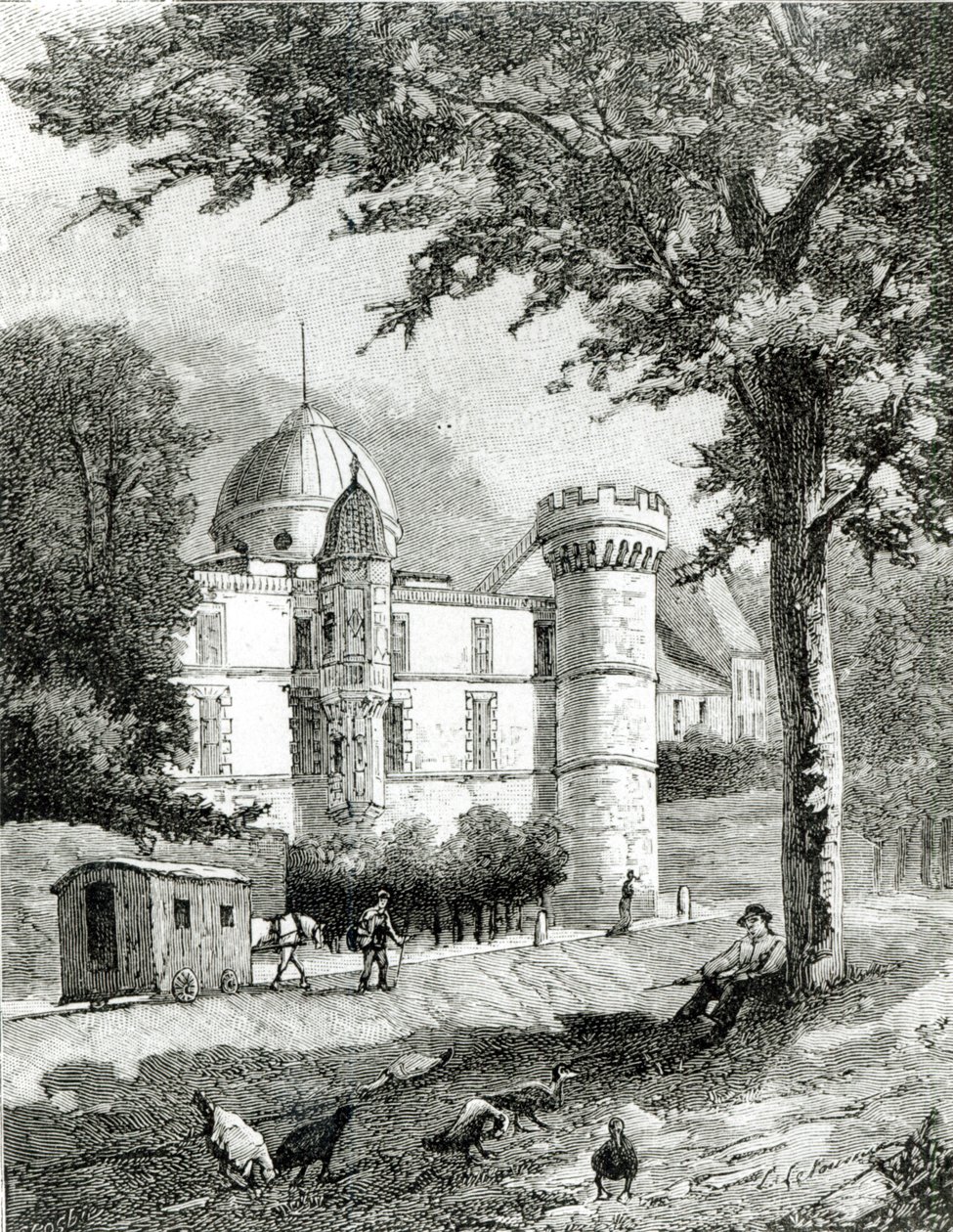 Camille Flammarions observatorium vid Juvisy av French School