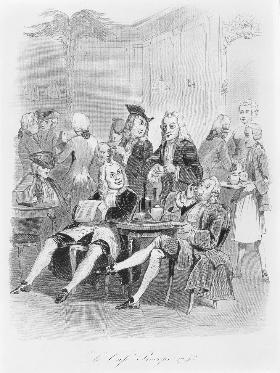 Prokopen 1743, c.1840 av French School