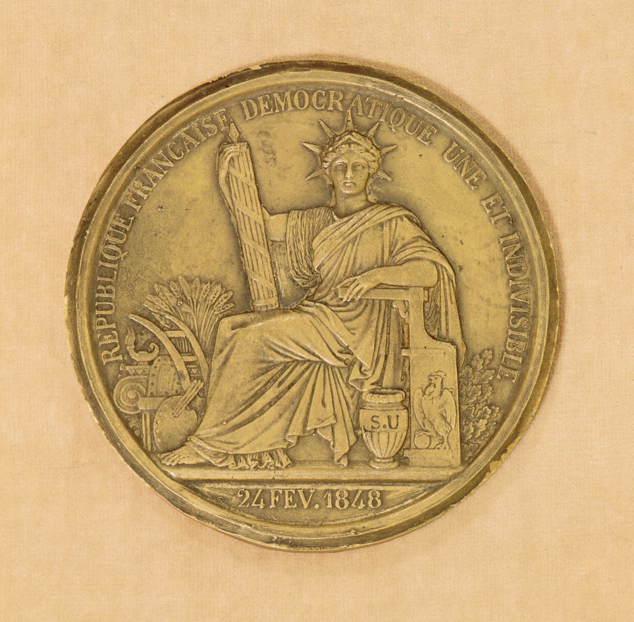 Andra republikens sigill, 1848 av French School