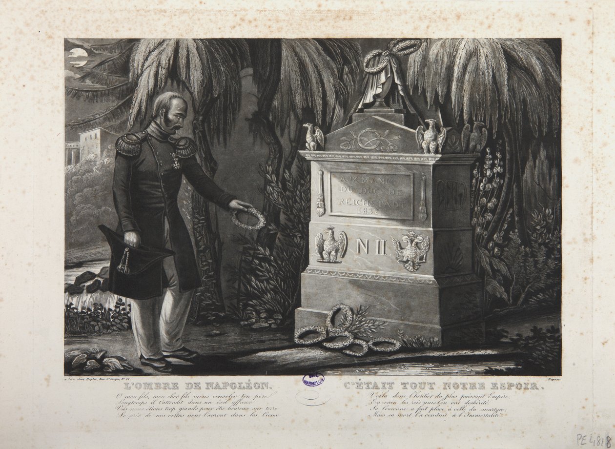 Napoleons skugga, Napoleon II:s grav av French School