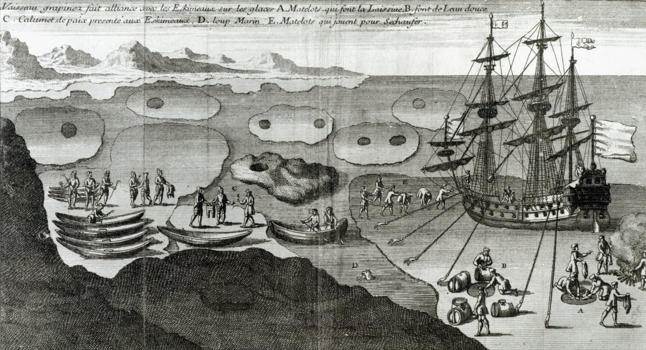 The Ship Making Alliance with the Eskimos, från 