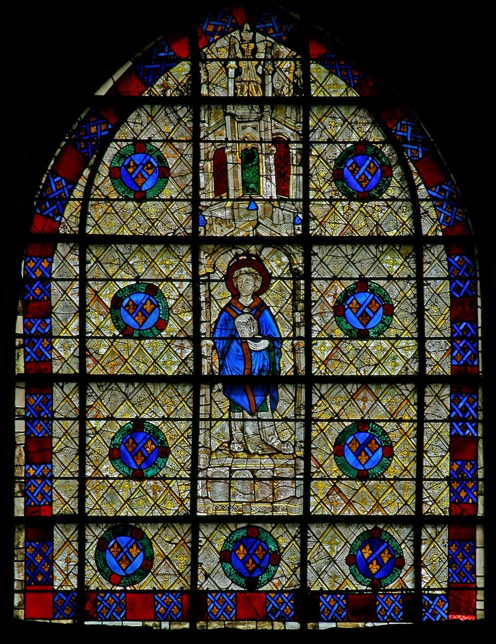 St Piat-fönstret (w6) av French School