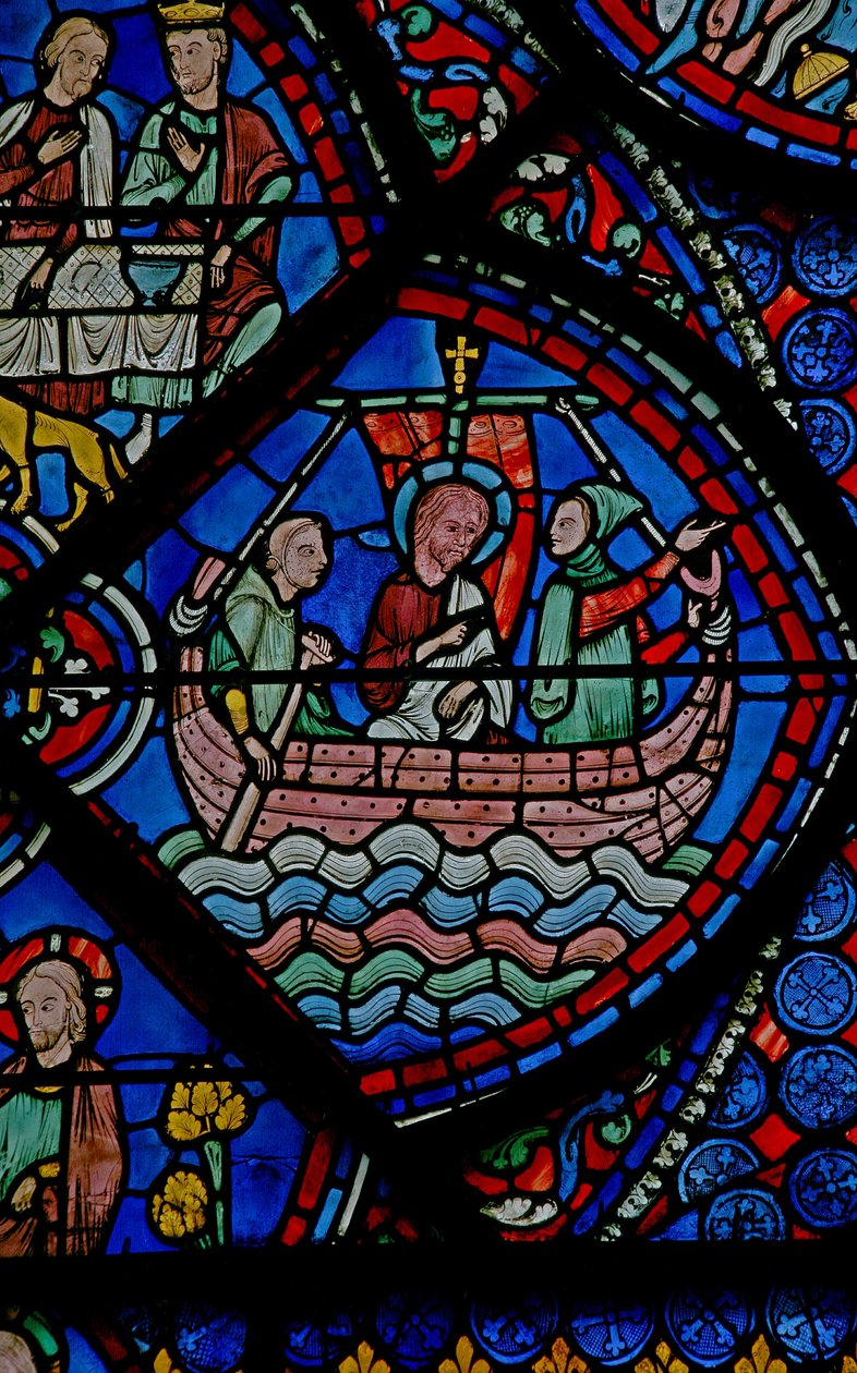 St Thomas-fönstret: han åker till Indien med Abbanes (w23) av French School