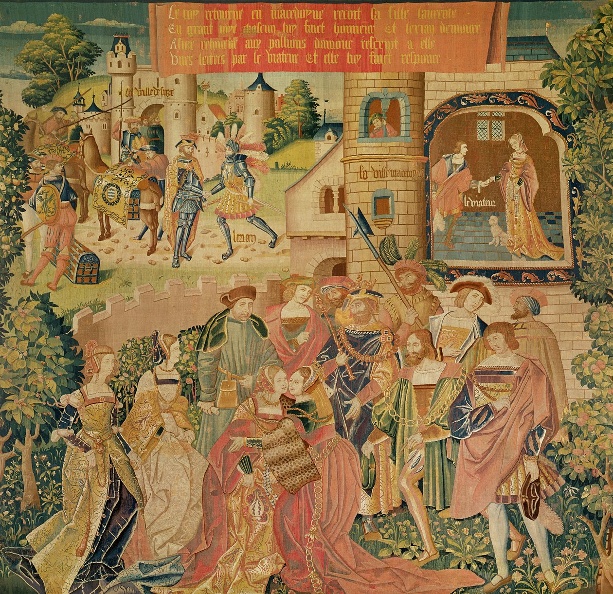 Berättelsen om Perseus, 1400-1500-talet av French School