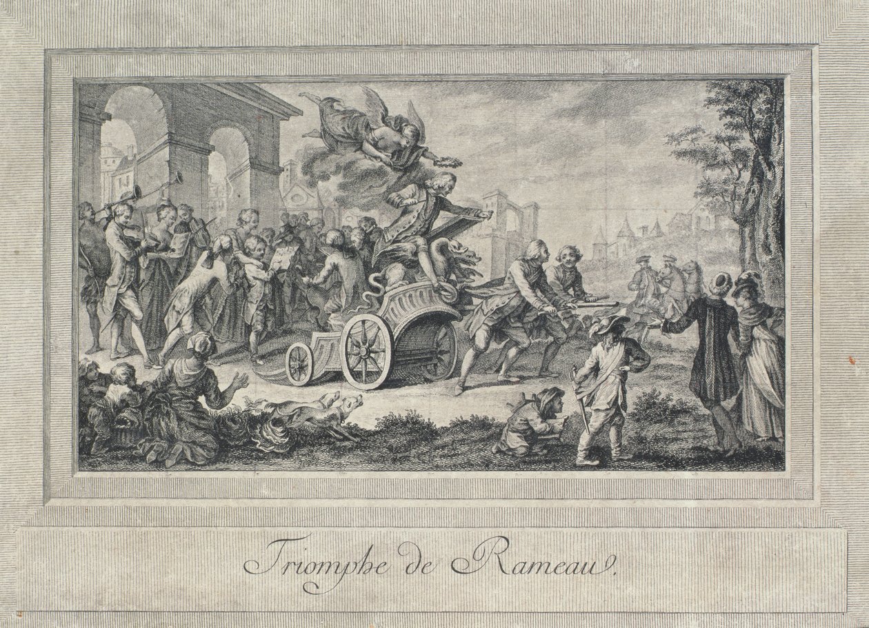 Jean Philippe Rameaus triumf (1683-1764) av French School