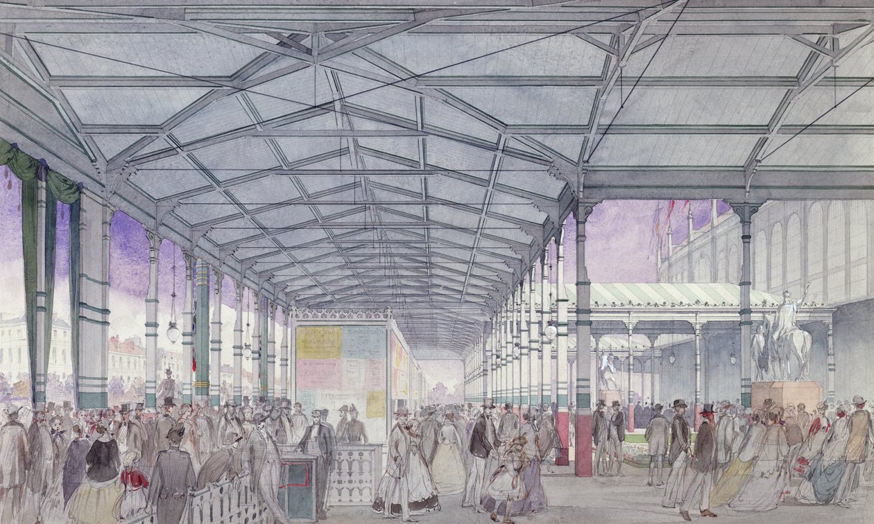 Den allmänna utställningen i Paris 1867, c.1867 av French School
