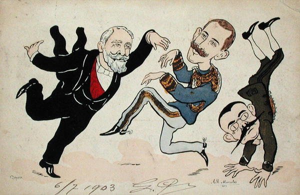 Victor-Emmanuels (1869-1947), kung av Italien, besök i Frankrike av French School