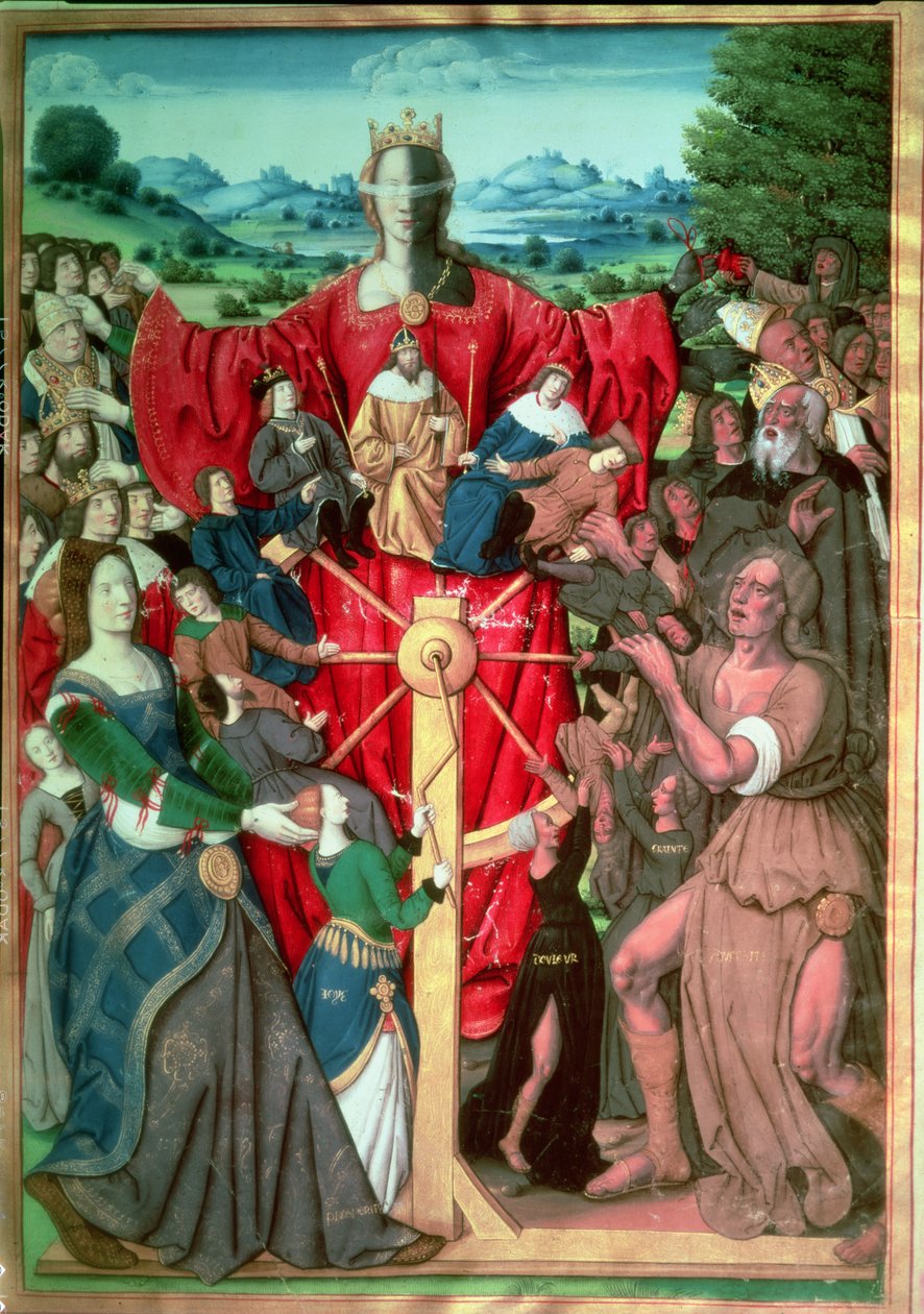 Lyckohjulet, 1503 av French School