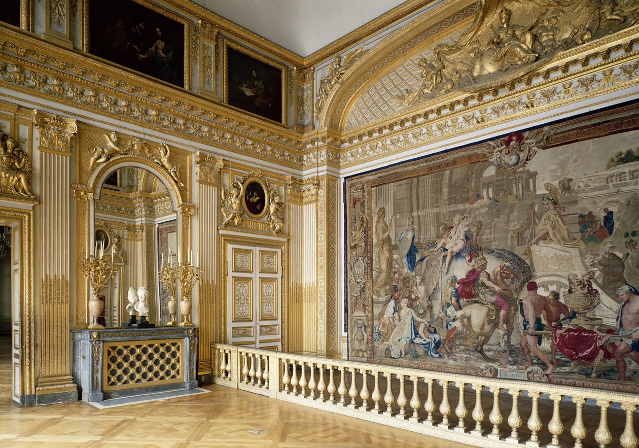 Ludvig XIV:s sängkammare (1638-1715) av French School