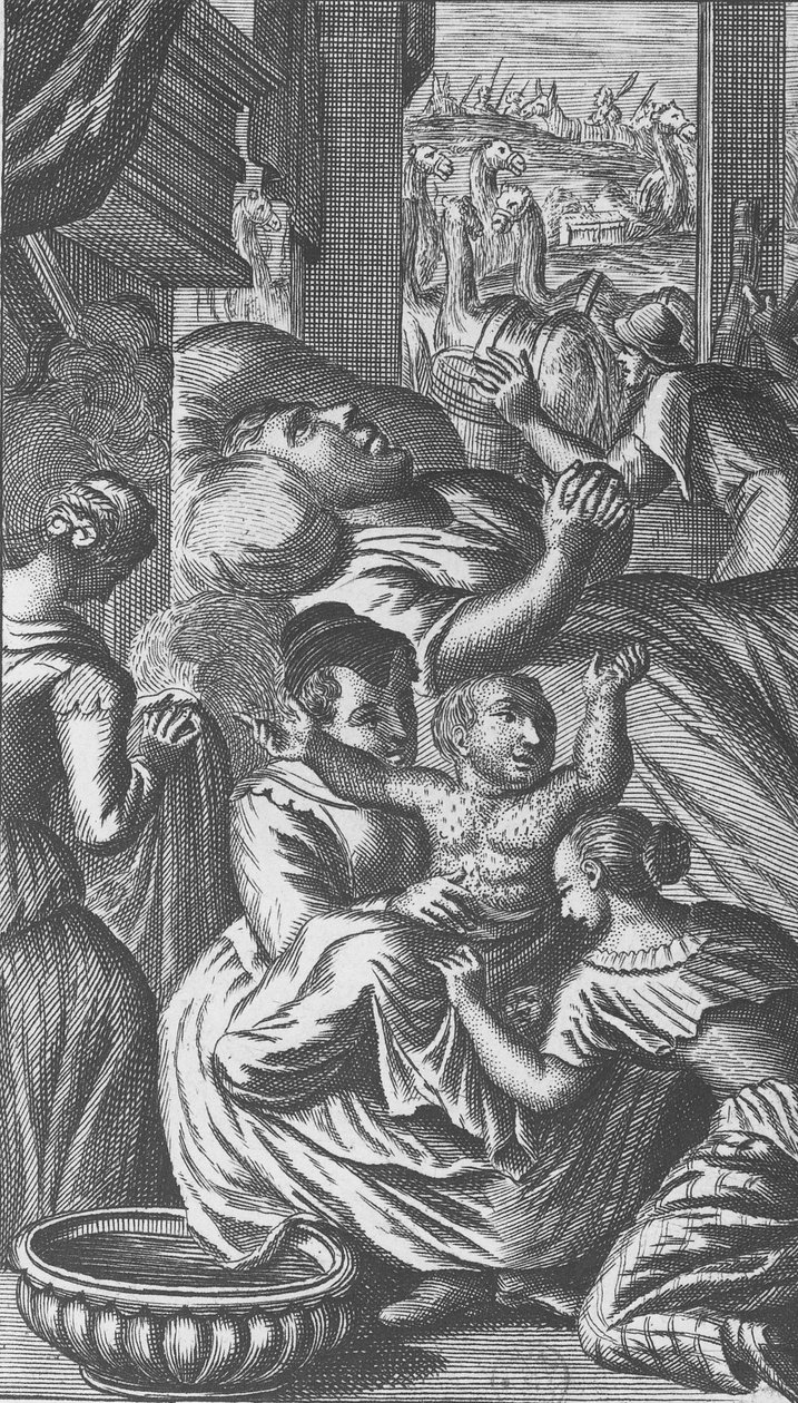 Pantagruels födelse, illustration från 