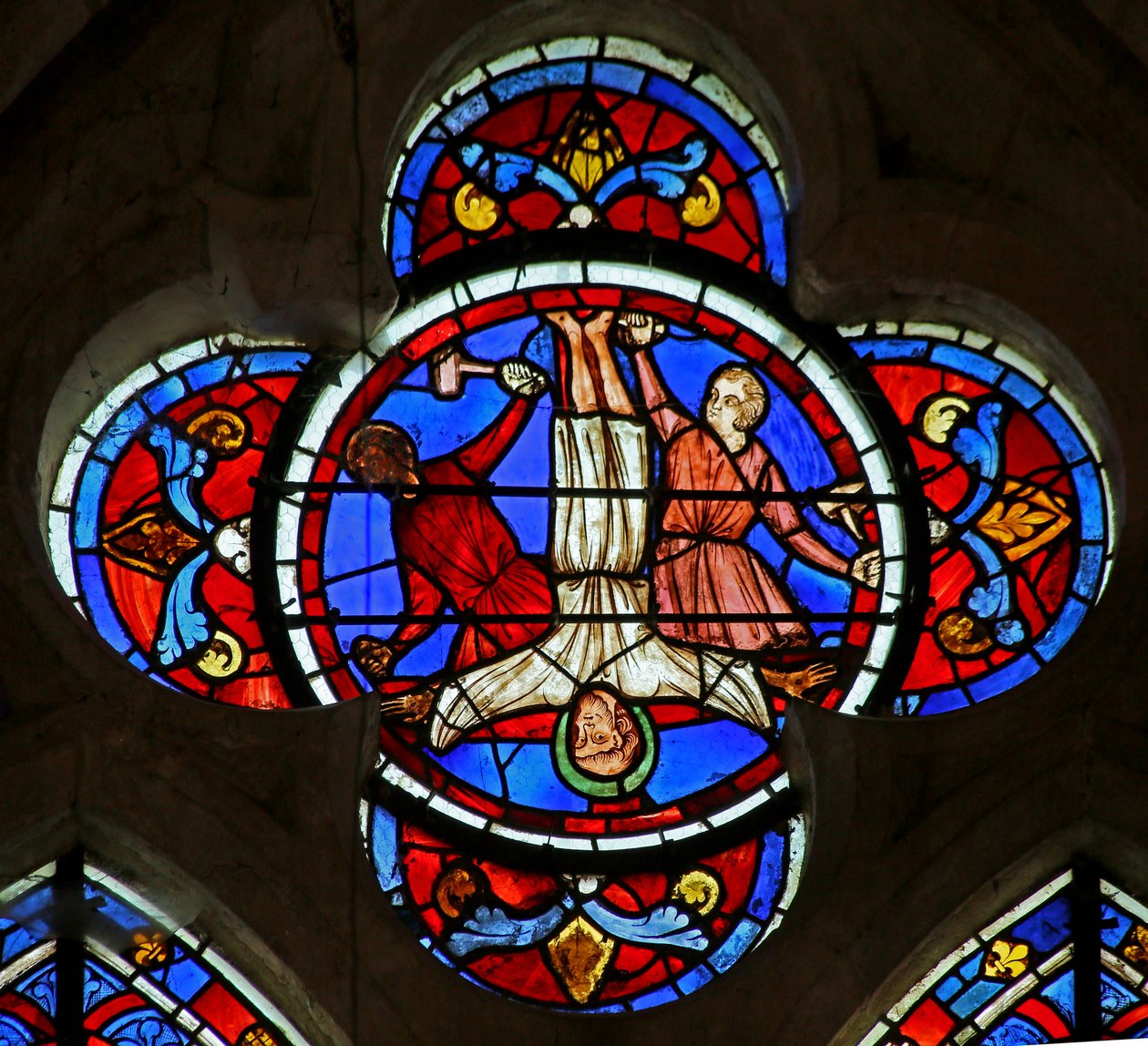 St Peters korsfästelse av French School
