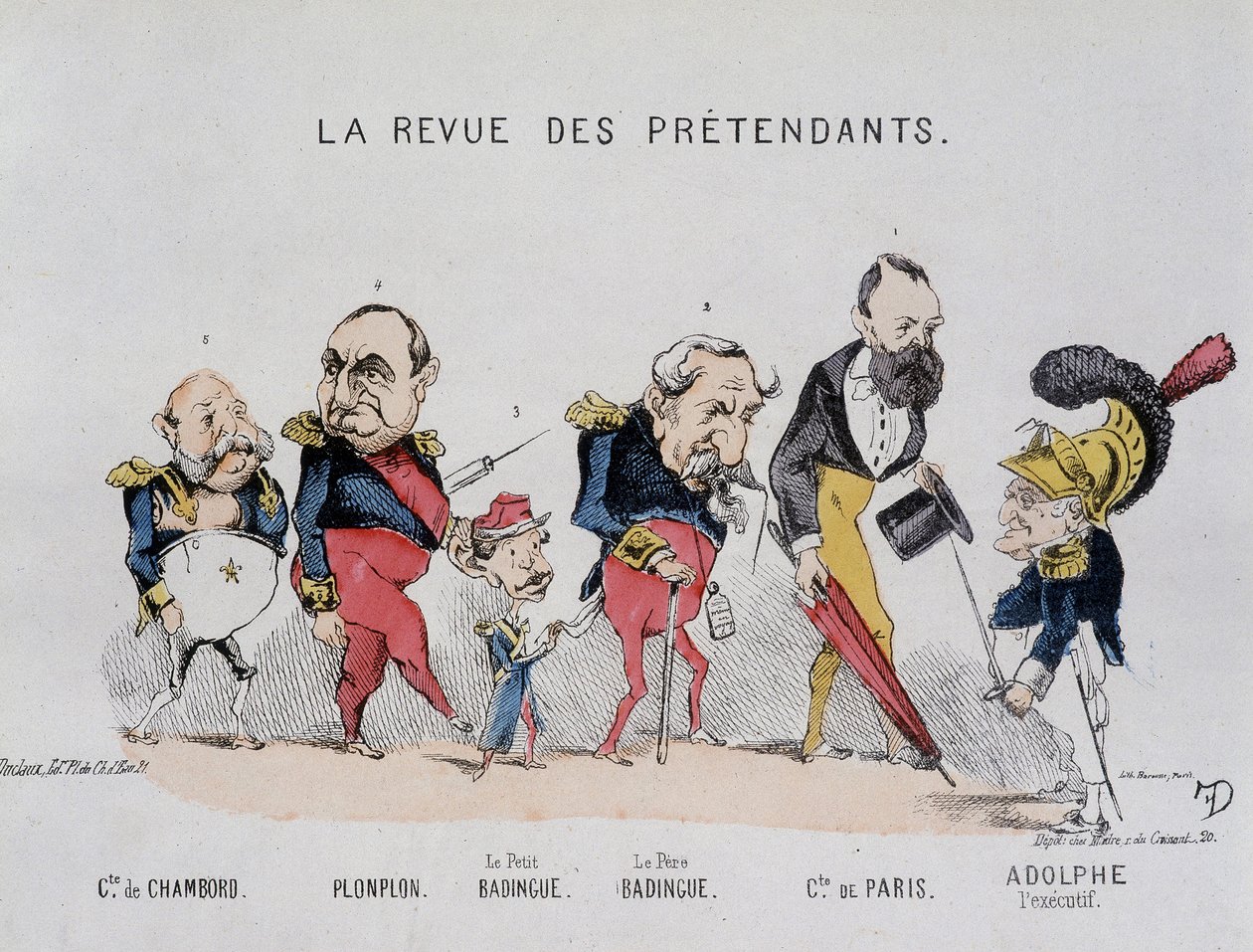 Pretentanternas tidning - Greven av Chambord (Henri Charles Ferdinand Marie Dieudonne d
