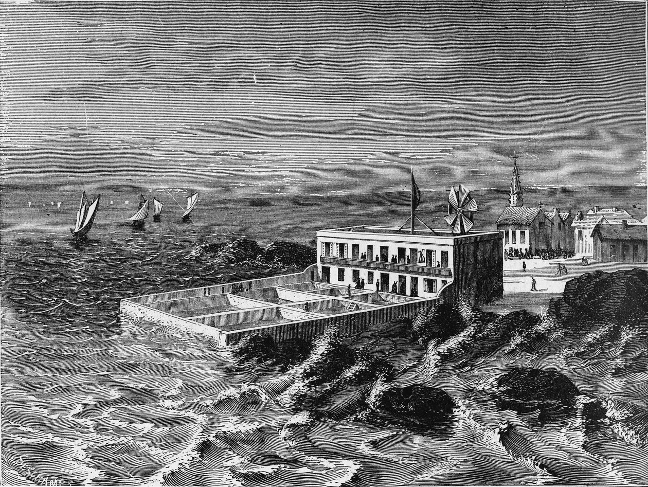 Det oceanografiska laboratoriet i Concarneau. I "Album of Science", Editions Jouvet av French School