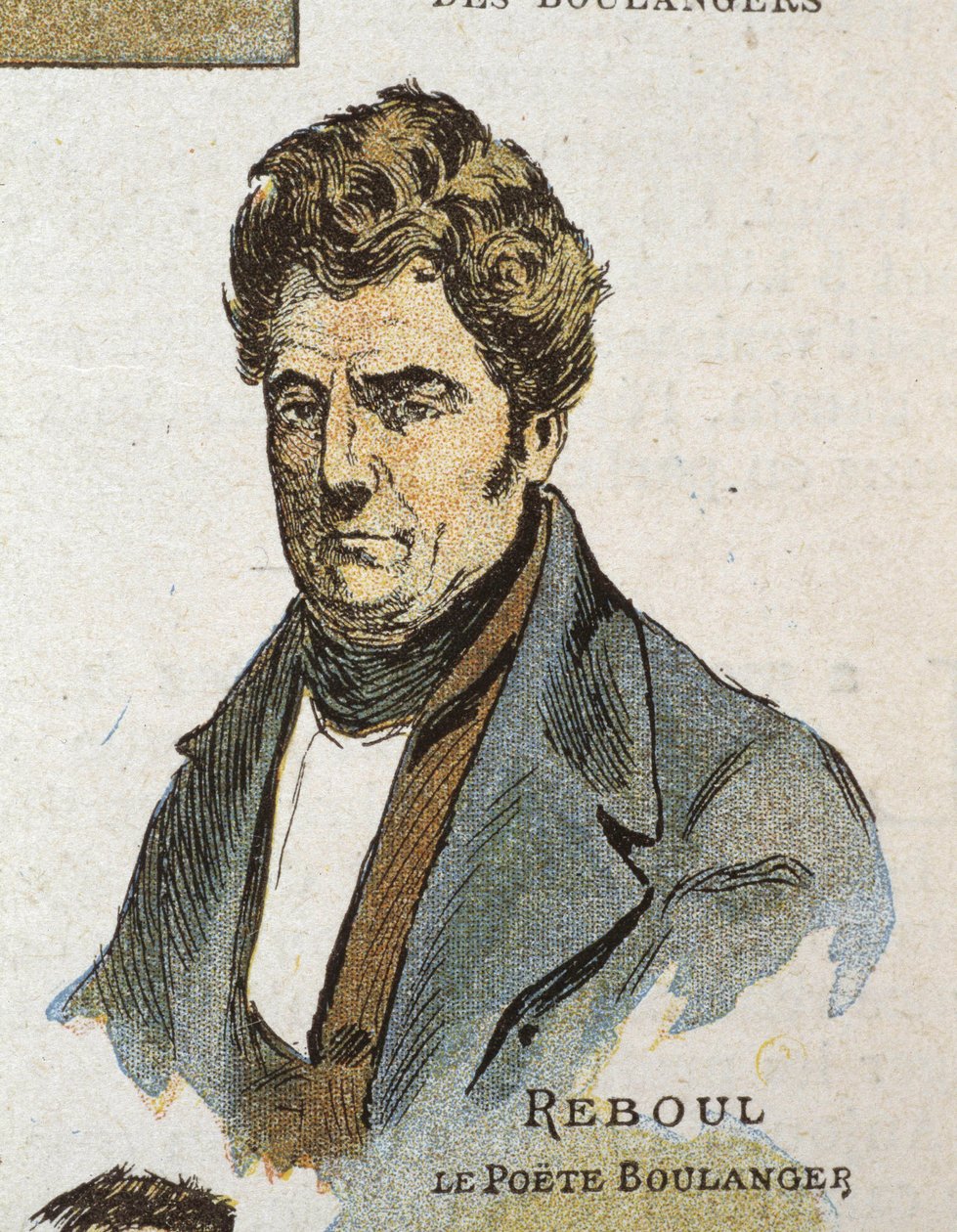 Poeten Reboul fick smeknamnet "The Boulanger de Nîmes" (1796 - 1864) av French School