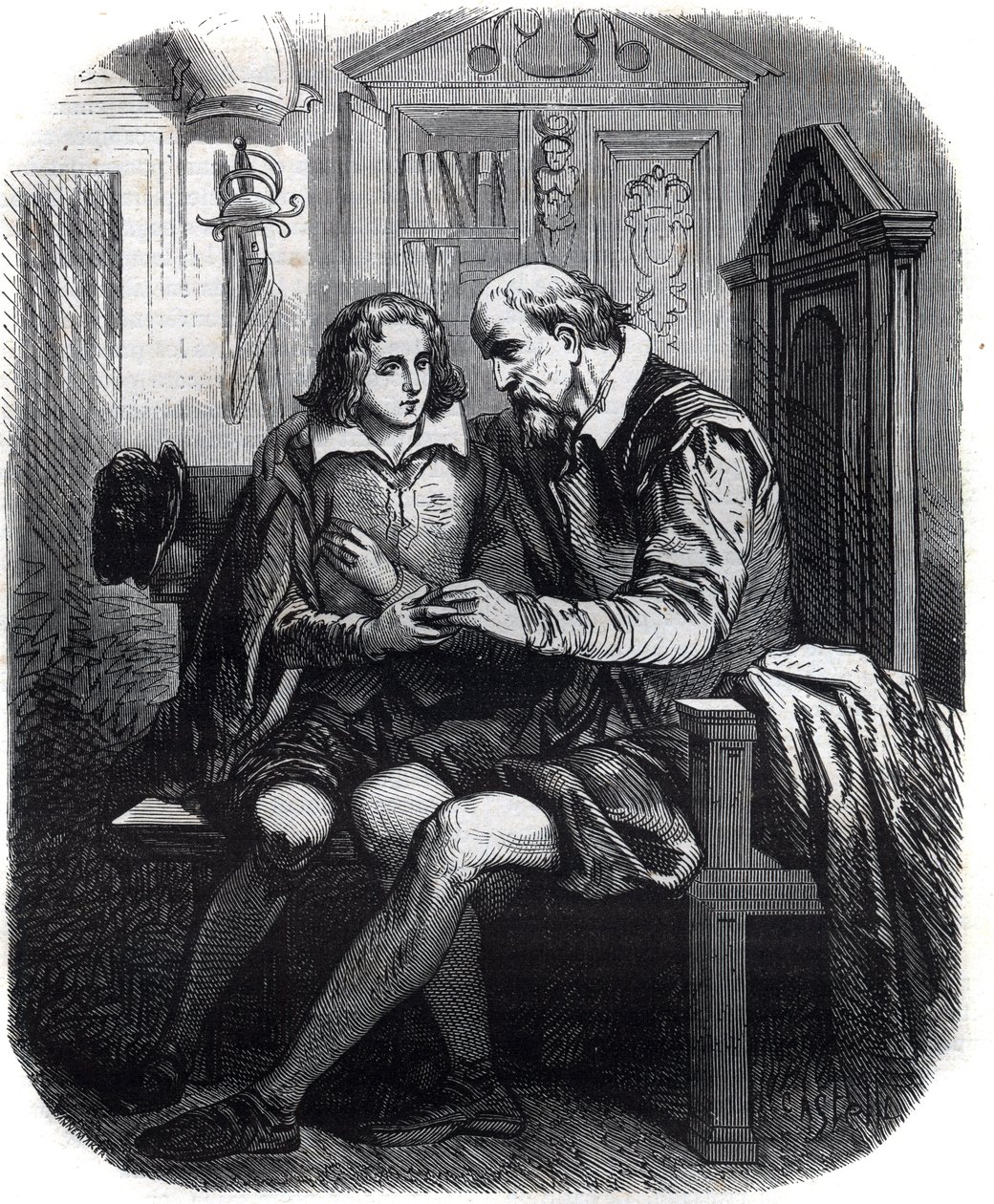 Påven Pius II:s synder (Enea Silvio Piccolomini, Aeneas Sylvius av French School