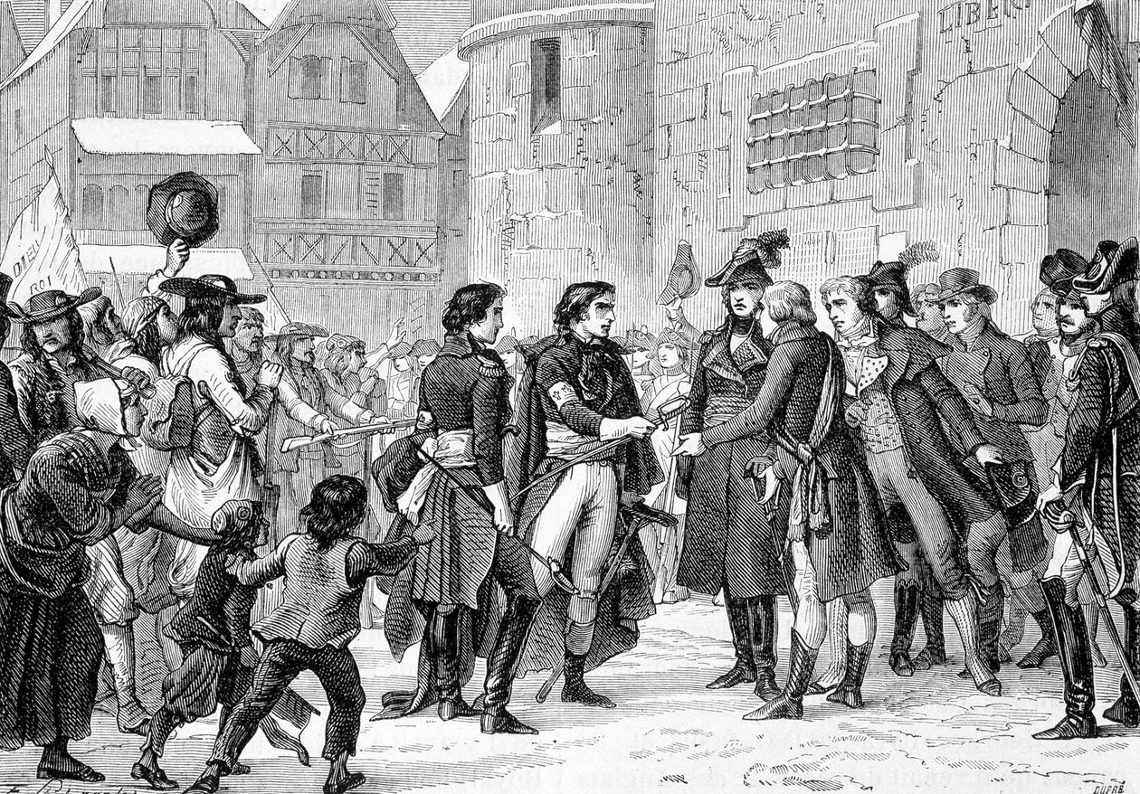 Vendée-kockarnas inlämning till Nantes, 29 juni av French School