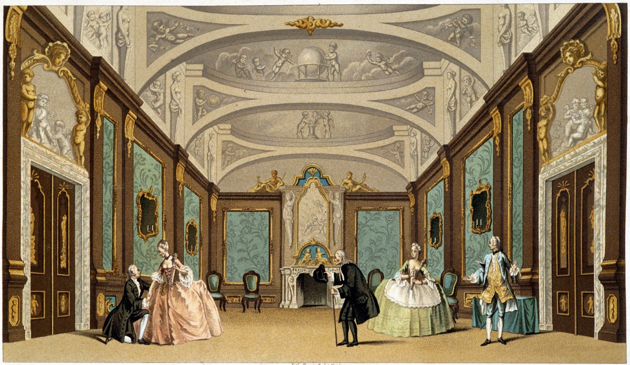 Teaterscenen, Frankrike av French School