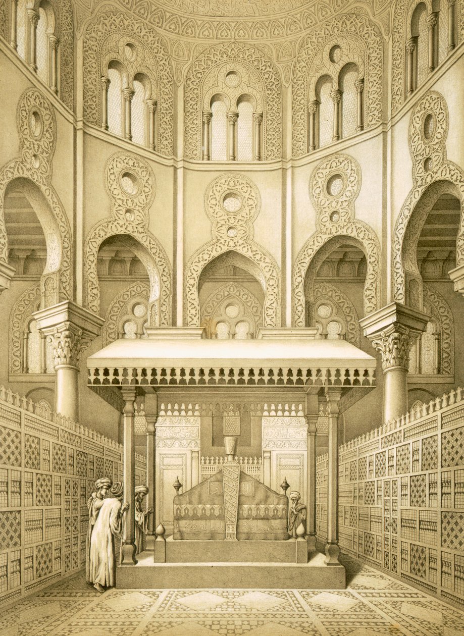 Sultan Qalaouns grav i Kairo av French School