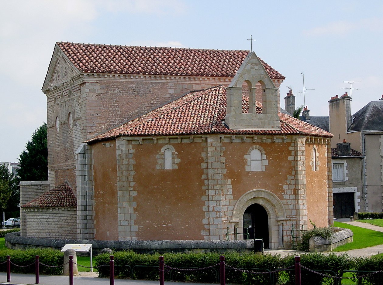 Utsikt över Baptistry of St. Jean av French School