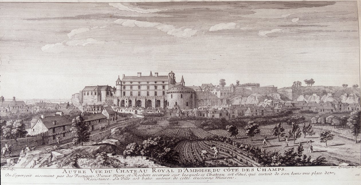 Vy över Chateau Royal d