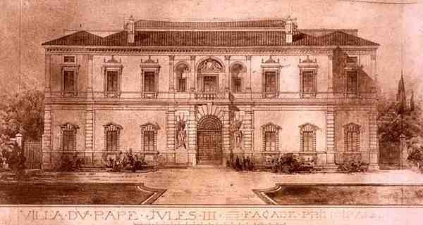 Villa Giulia, Rom, från 