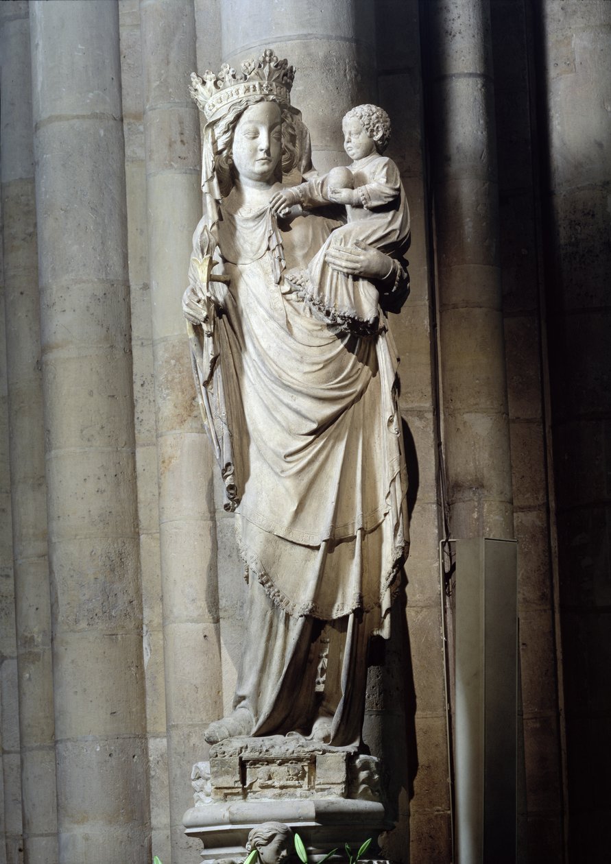 Virgin and Child, känd som Notre-Dame de Paris av French School