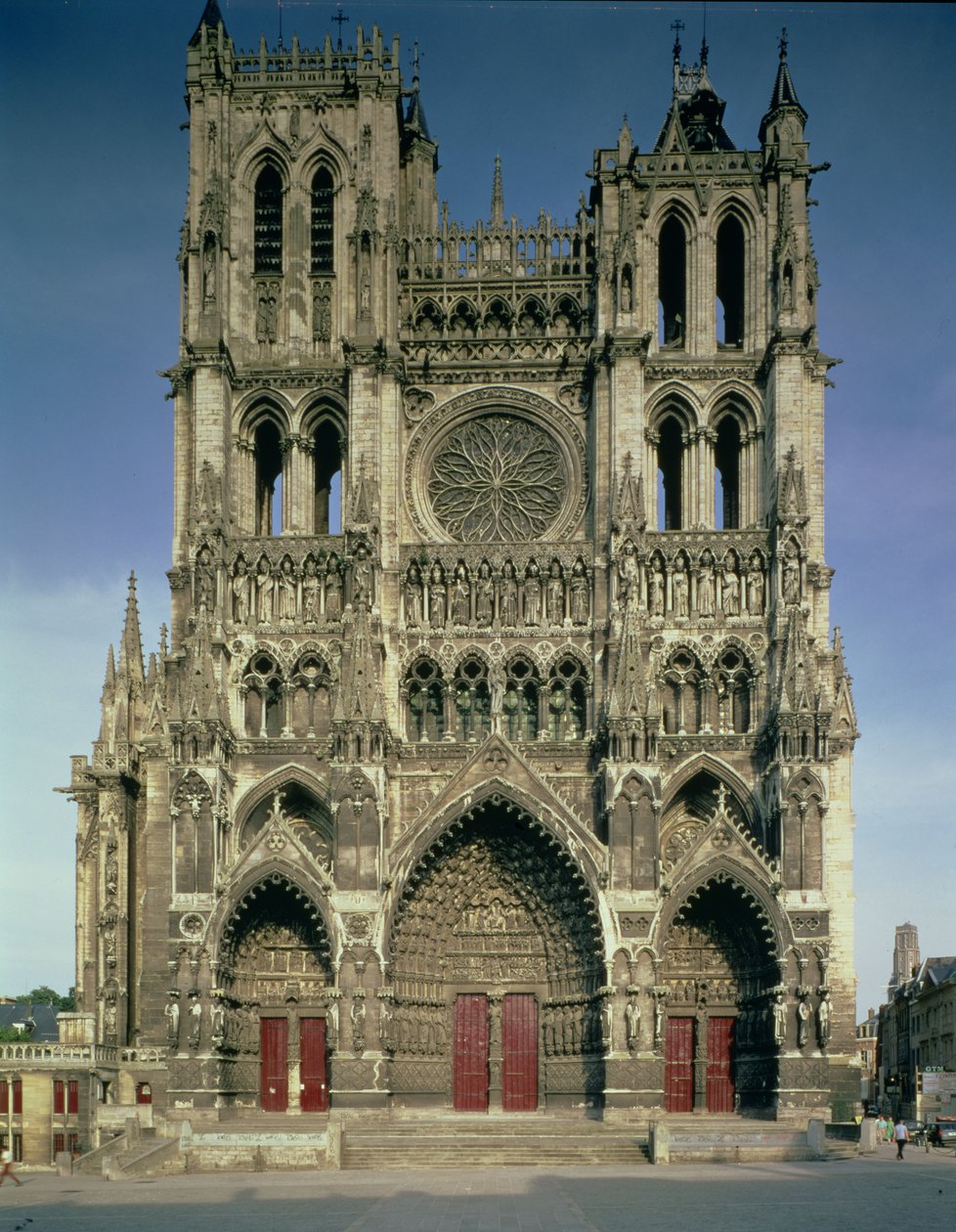 West Facade, c.1220-70 (för detaljer se 94631-34) av French School
