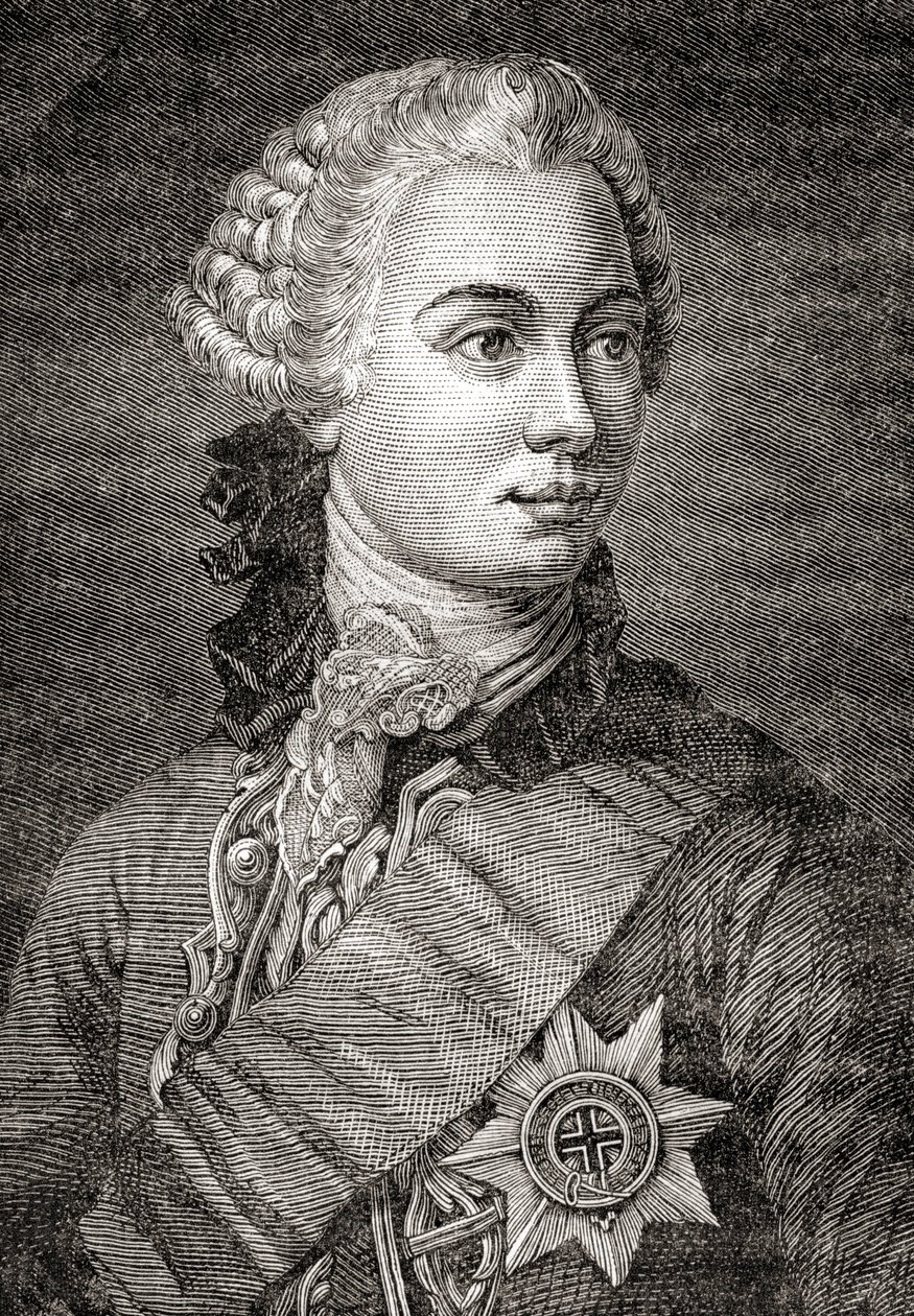 William I, Prince of Orange, från History of the French Revolution, av Louis Blanc av French School