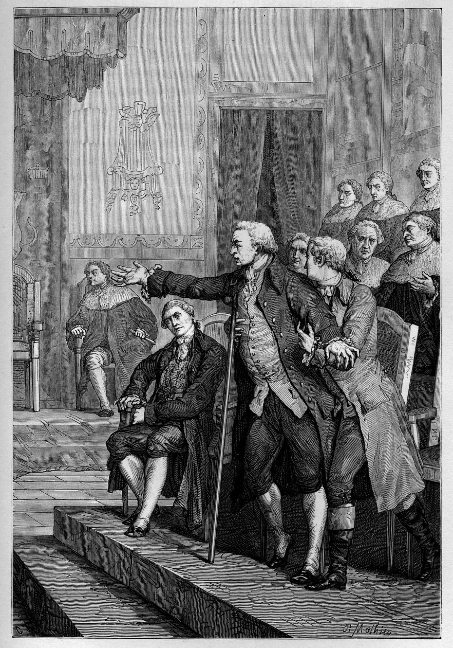 William Pitt den yngre (1759-1806) talar till underhuset av French School