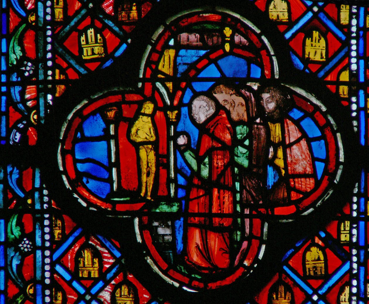 Fönster w10 the Idolaters Ez VI 13 av French School