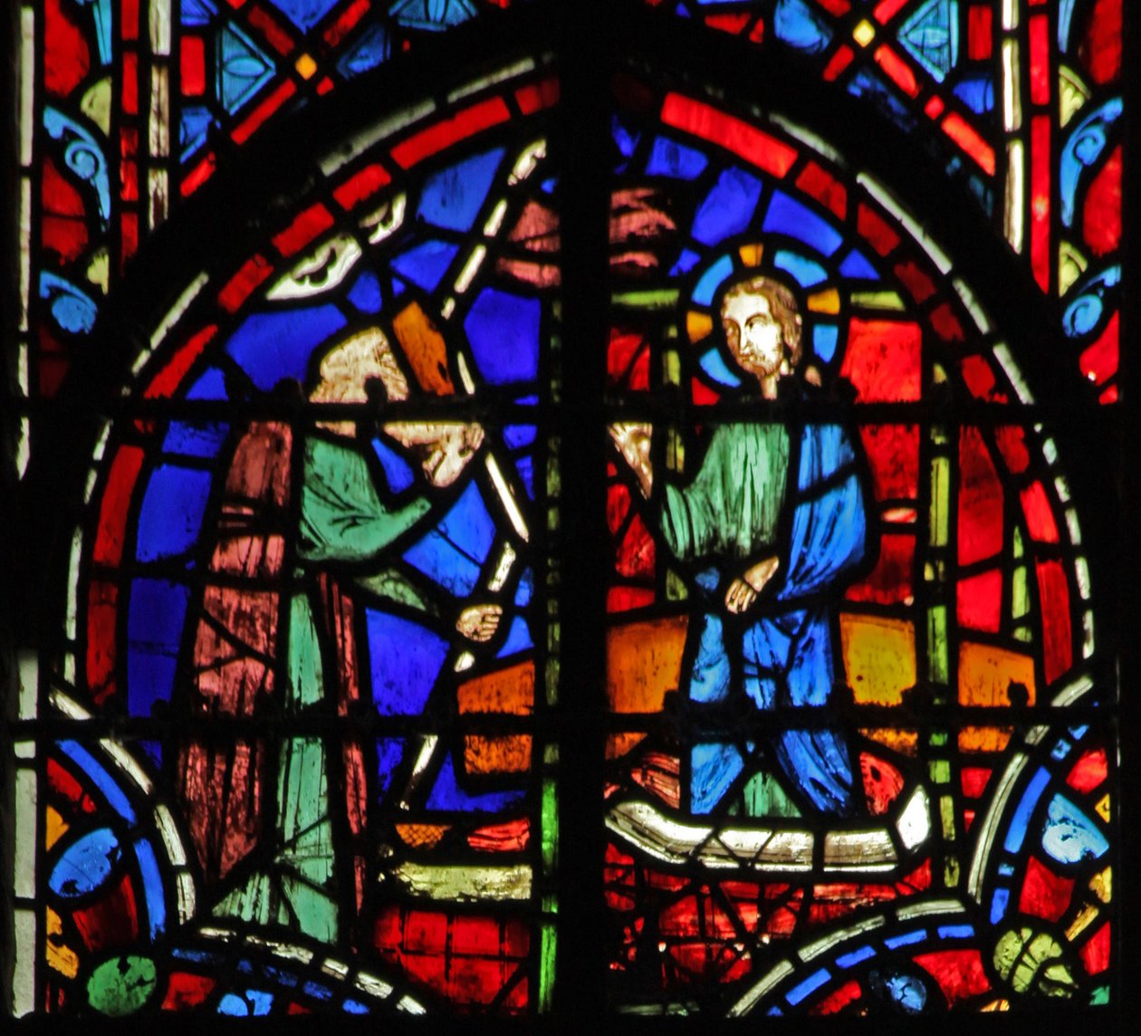Fönster w11 Judas dotter dricker Guds vredes vin. Jag är 15 av French School