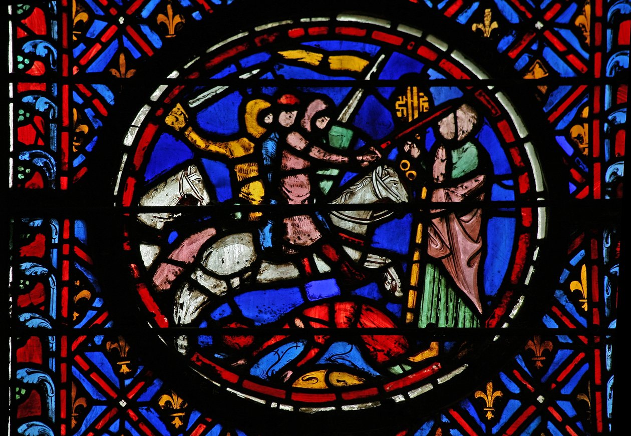 Fönster w12 folket kapitulerar - de erbjuder stadens nycklar Judith III 9-17 av French School