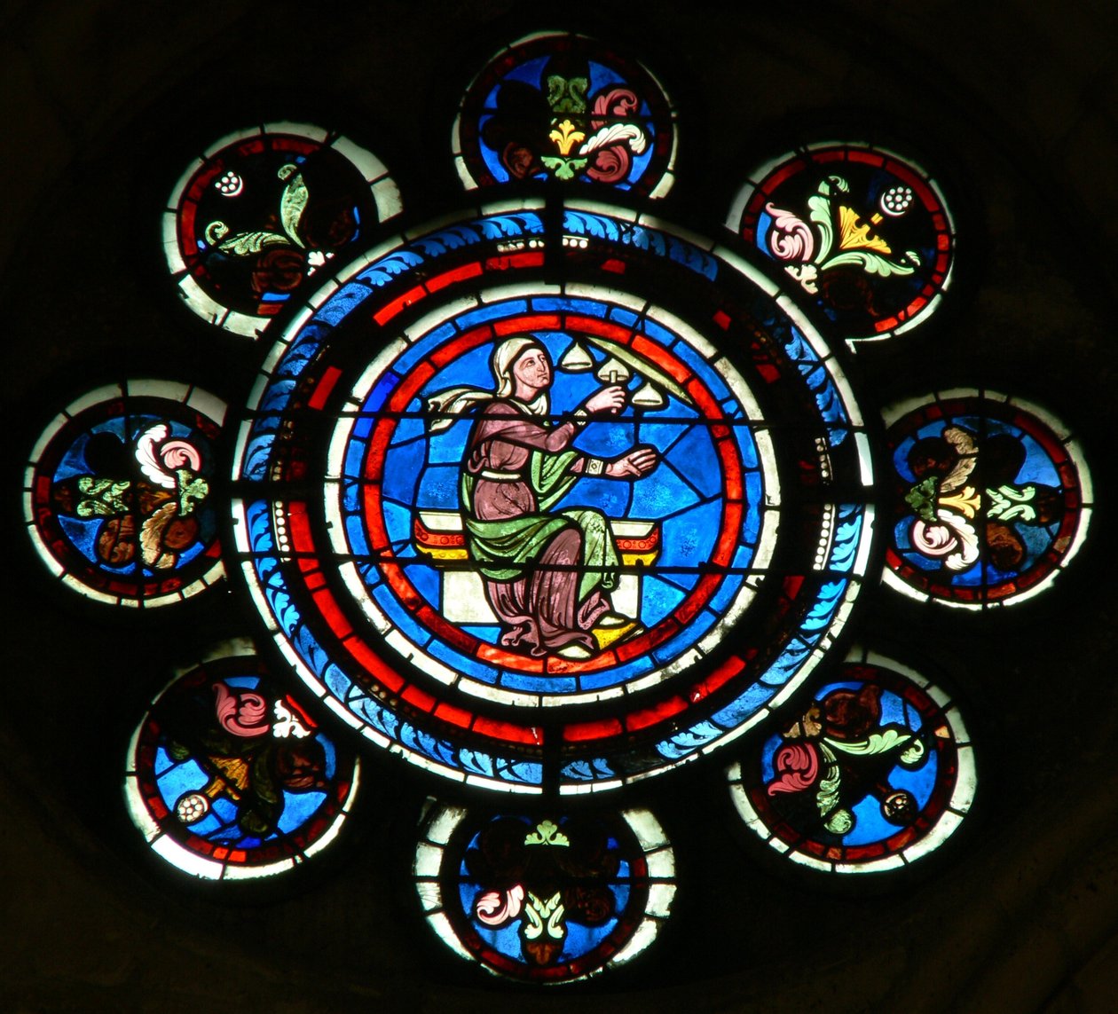 Fönster w235 som visar Liberal Arts: Music (mestadels modern) av French School