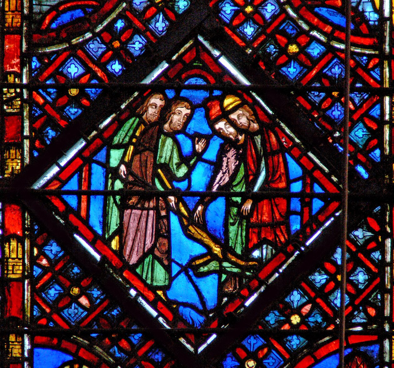 Fönster w2 Aarons stav blir en orm Ex VII 10-12 av French School
