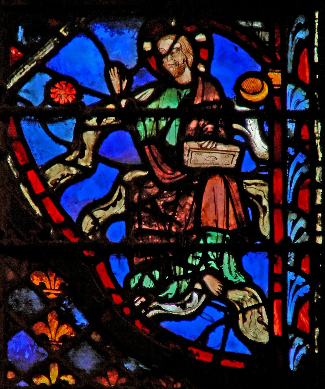 Fönster w3 God in Glory Numb XI 31 av French School