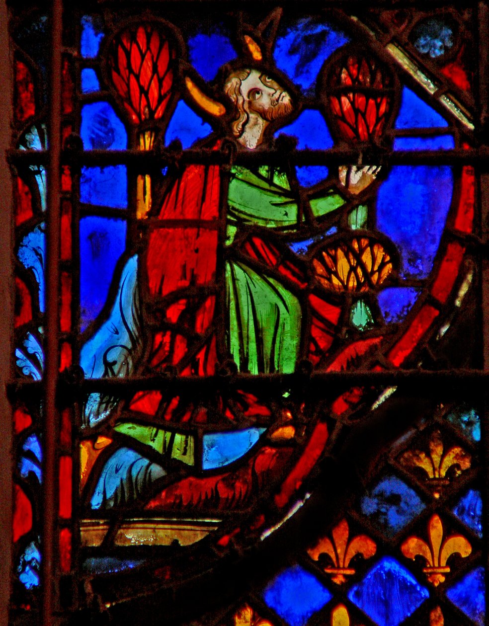 Fönster w3 Moses ber Numb XI 31 av French School