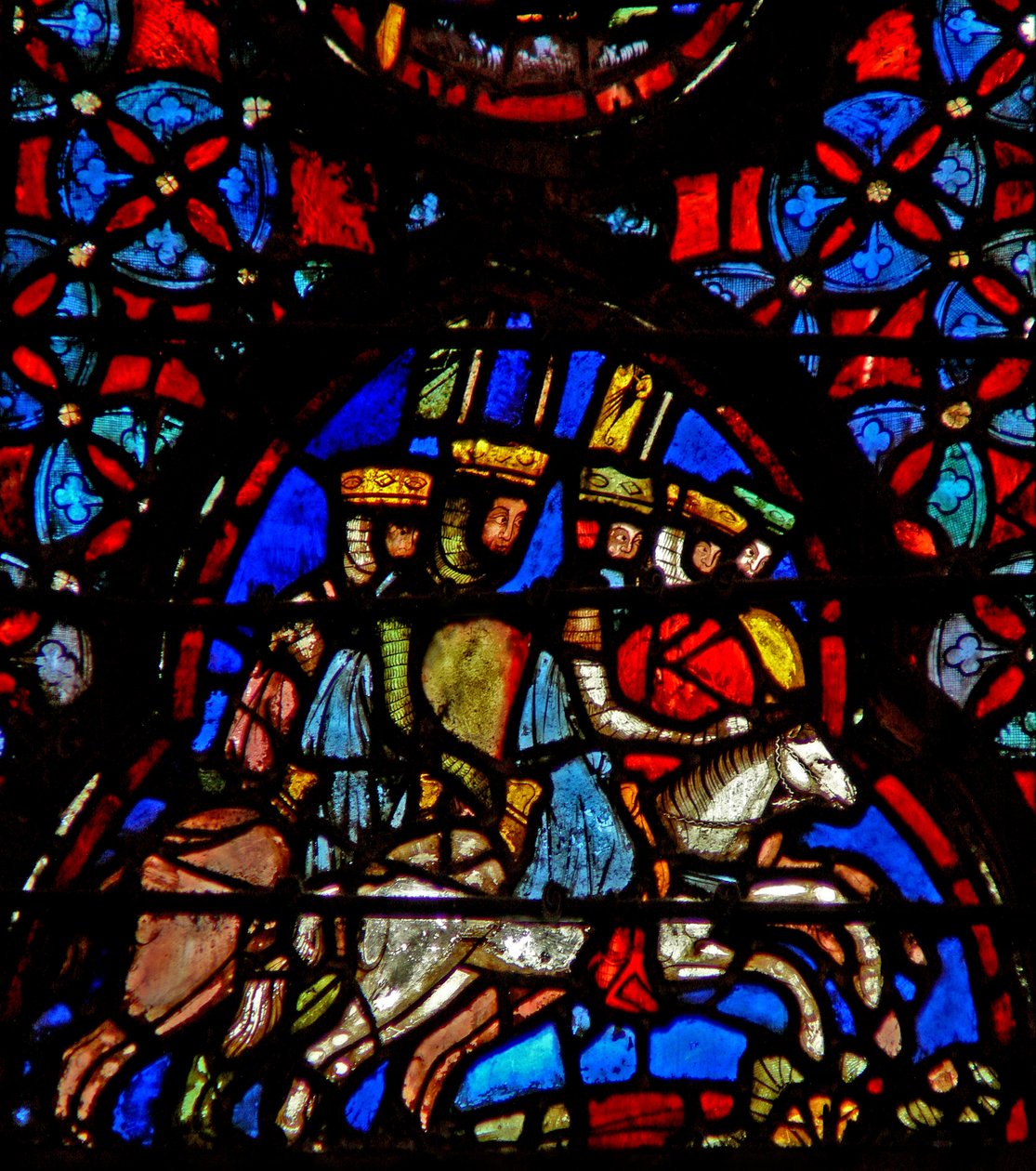 Fönster w4 Amoritiska kungar flyr Josh X 19-20 av French School