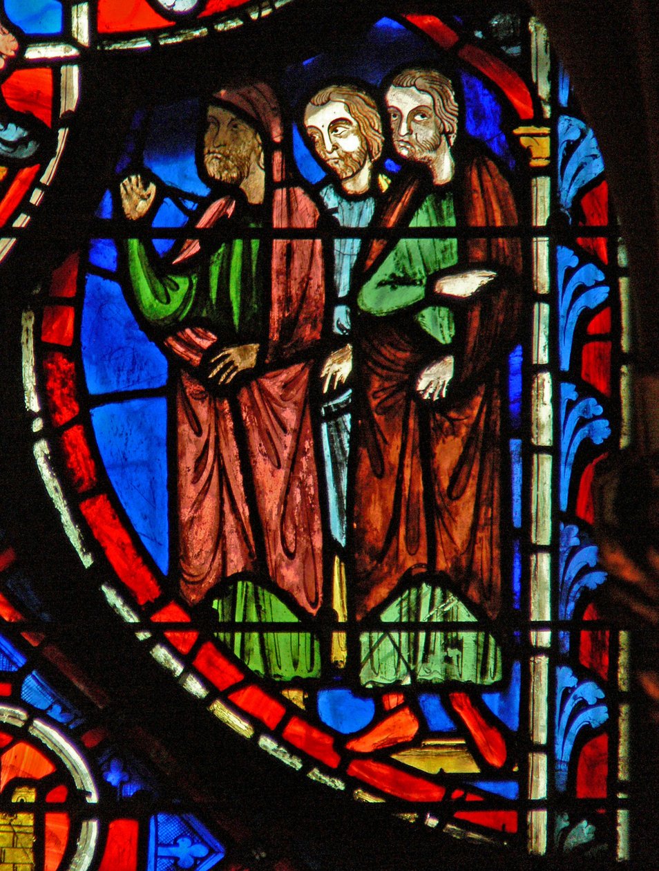 Window w8 Watching Judas tar emot silvret av French School