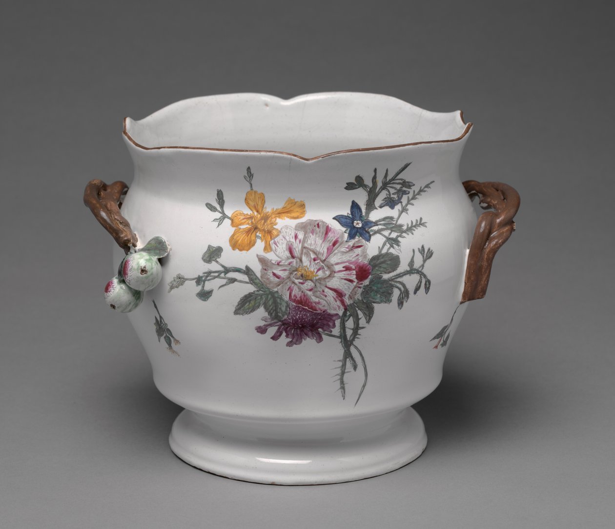 Vinkylare, tillverkad av Joseph-Gaspard Robert Factory, c.1760 av French School