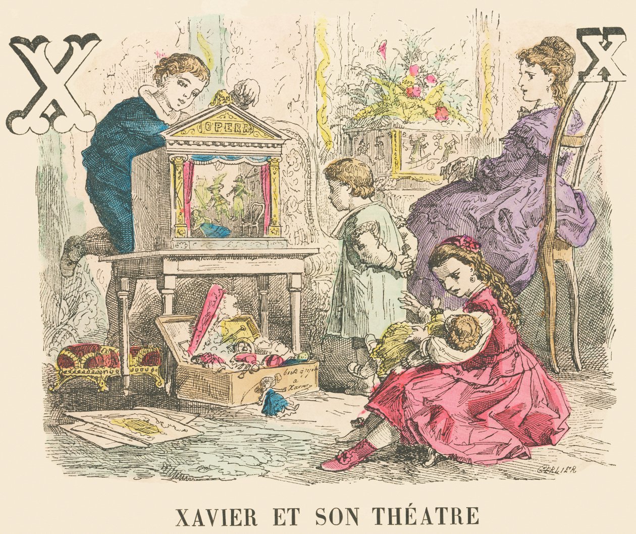 X: Xavier och hans teater av French School