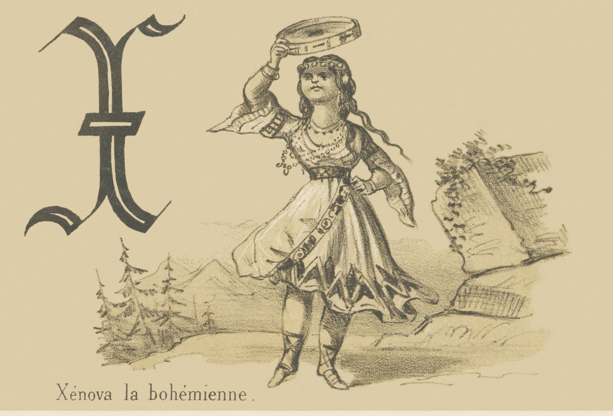 X: Xenova the Bohemian av French School