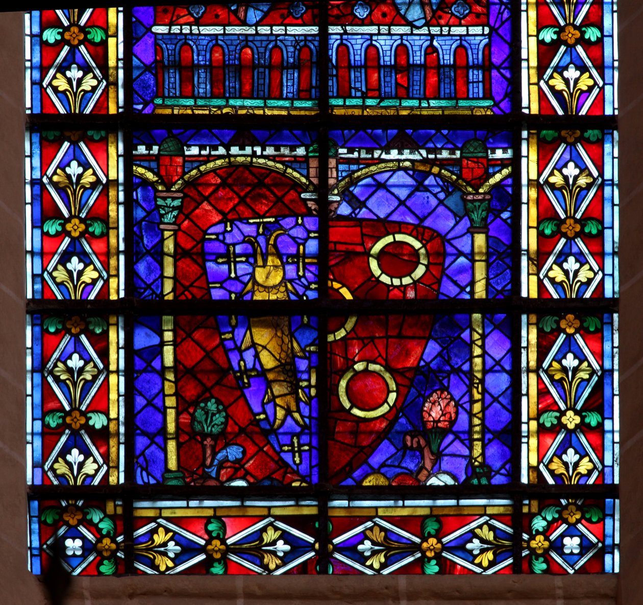 vapen - en Chartres biskop (w113) av French School