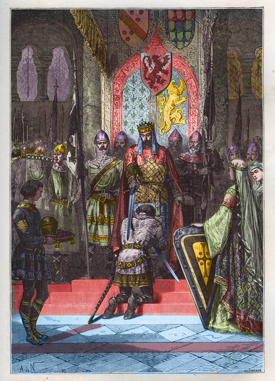 riddare - The Accolade - La Chevalerie - Mjukhet hos en riddare - L