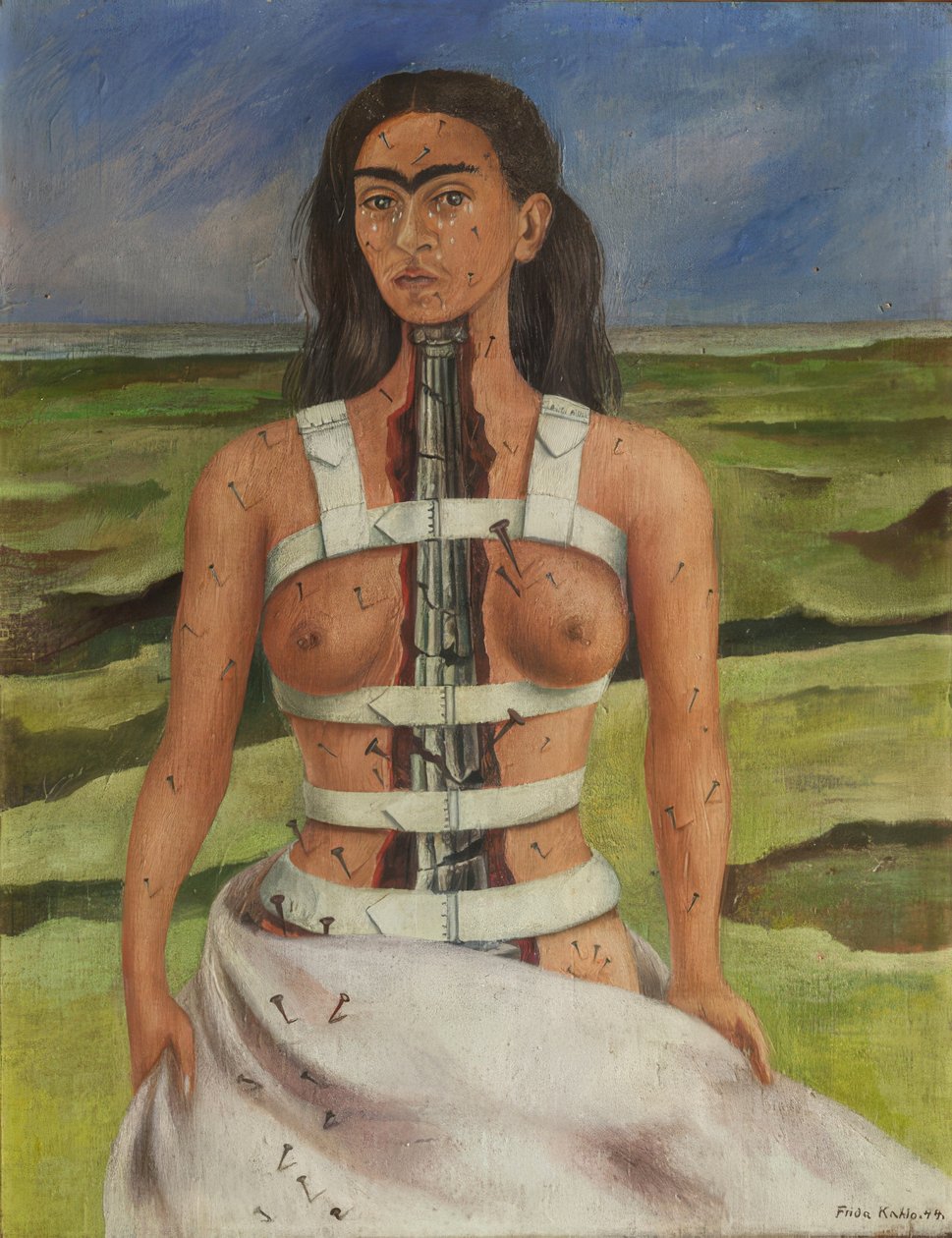 Den brutna ryggraden av Frida Kahlo